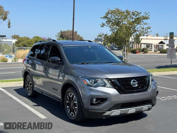 2020 Nissan Pathfinder SL with VIN 5N1DR2CNXLC615325, listed as a Copart auction lot 62033345 with 50,807 mi miles and Salvage title. Bid and sale history available at DreamBid. Image 1.