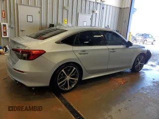 2022 Honda Civic Touring z VIN 2HGFE1F9XNH301080, wystawiony jako Copart lot #55320125 z przebiegiem 47 767 mil mil oraz Szkoda całkowita • Salvage title. Historia ofert i sprzedaży dostępna na DreamBid. Obrazek 3.