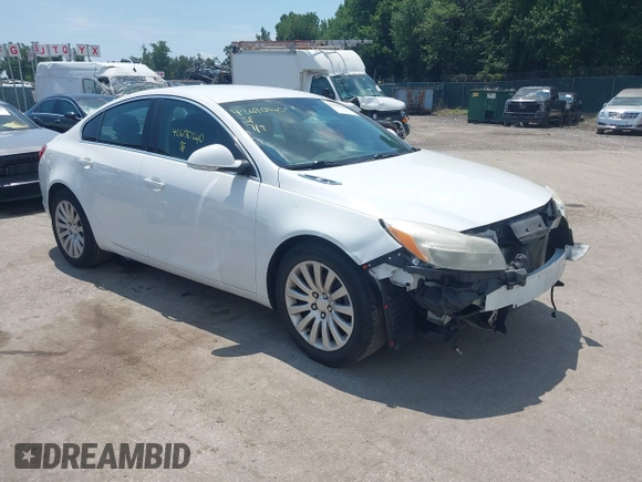 2012 Buick Regal with VIN 2G4GR5EK7C9148079, listed as a IAAI auction lot 42690240 with 128,262 mi miles and . Bid and sale history available at DreamBid. Image 1.