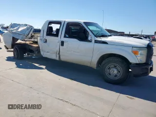 2011 Ford F-250 XL with VIN 1FT7W2A62BEA25449, listed as a Copart auction lot 46694135 with 399,254 mi miles and Salvage Title. Bid and sale history available at carsss.com. Image 4.