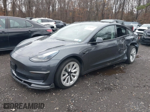 2022 Tesla Model 3 with VIN 5YJ3E1EA6NF143839, listed as a IAAI auction lot 40905007 with 83,897 mi miles and . Bid and sale history available at DreamBid. Image 18.