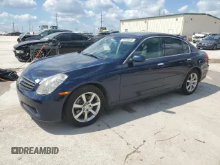 2006 Infiniti G35 with VIN JNKCV51E46M503844, listed as a Copart auction lot 71919444 with 109,390 mi miles and Clean Title. Bid and sale history available at DreamBid. Image 1.