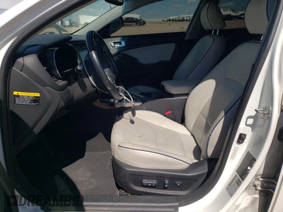 2014 Kia Optima Hybrid EX with VIN KNAGN4AD7E5067629, listed as a Copart auction lot 55553514 with 157,075 mi miles and Salvage Title. Bid and sale history available at carsss.com. Image 7.