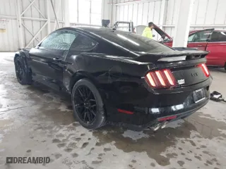 2015 Ford Mustang GT with VIN 1FA6P8CF1F5335127, listed as a IAAI auction lot 41757181 with 77,134 mi miles. Bid and sale history available at carsss.com. Image 3.