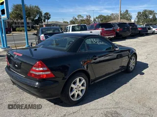 2002 Mercedes-Benz SLK-Class 2.3L Kompressor with VIN WDBKK49FX2F265220, listed as a Copart auction lot 84038354 with 90,860 mi miles and Clean Title. Bid and sale history available at carsss.com. Image 4.