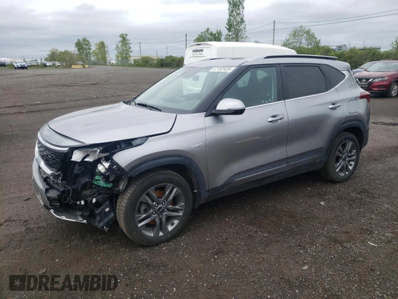 2022 Kia Seltos S with VIN KNDEUCAA7N7247811, listed as a Copart auction lot 57152425 with 67,827 mi miles and Salvage title. Bid and sale history available at DreamBid. Image 1.