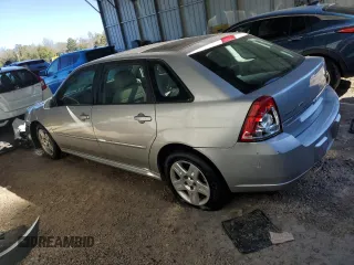 2007 Chevrolet Malibu Maxx LT with VIN 1G1ZT68N57F266647, listed as a Copart auction lot 88443885 with 143,476 mi miles and Salvage Title. Bid and sale history available at carsss.com. Image 2.