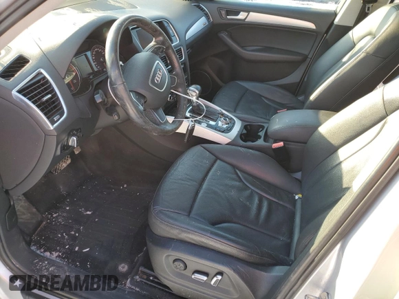 2014 Audi Q5 with VIN WA1LGCFP8EA111969, listed as a Copart auction lot 42185205 with 103,199 mi miles and Salvage title. Bid and sale history available at DreamBid. Image 7.