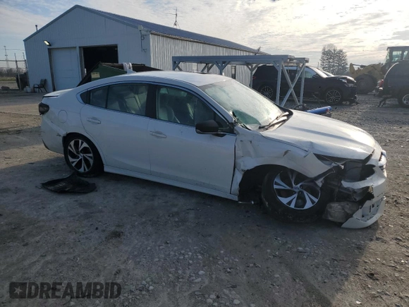 2021 Subaru Legacy with VIN 4S3BWAB61M3013780, listed as a Copart auction lot 51867945 with 92,214 mi miles and Non repairable. Bid and sale history available at DreamBid. Image 4.