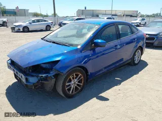 2018 Ford Focus SE with VIN 1FADP3F22JL265953, listed as a IAAI auction lot 41820478 with 83,422 mi miles. Bid and sale history available at carsss.com. Image 2.