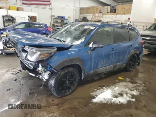 2022 Subaru Forester Wilderness with VIN JF2SKALC7NH512394, listed as a Copart auction lot 44644515 with 42,802 mi miles and Salvage Title. Bid and sale history available at carsss.com. Image 1.