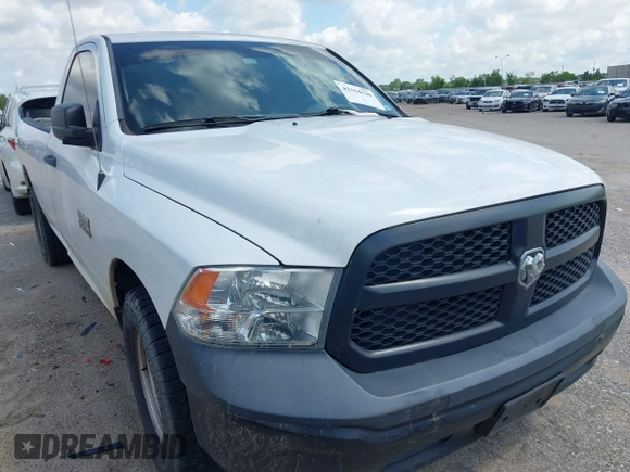 2018 Ram 1500 Tradesman with VIN 3C6JR6DG8JG141438, listed as a IAAI auction lot 42314130 with 124,618 mi miles and . Bid and sale history available at DreamBid. Image 1.