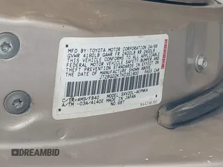 1999 Toyota Camry LE с VIN JT2BG22K7X0351800, выставлен на аукционе IAAI как лот 42216413 с пробегом 216 330 миль миль и . История ставок и продаж доступна на DreamBid. Изображение 9.