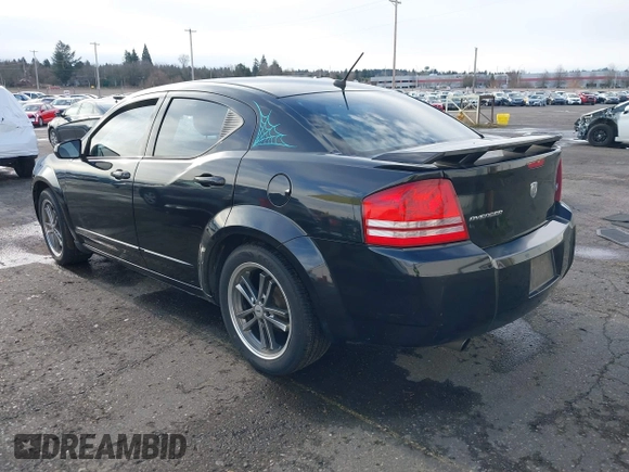2008 Dodge Avenger R/T with VIN 1B3LC76M58N185265, listed as a IAAI auction lot 41230331 with 129,713 mi miles and . Bid and sale history available at DreamBid. Image 3.