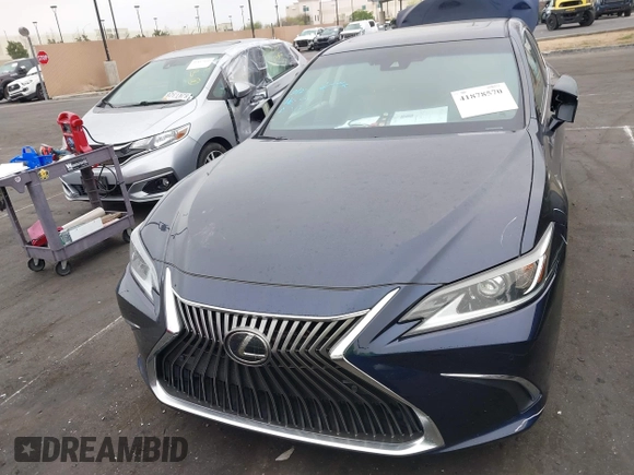 2021 Lexus ES with VIN 58ADZ1B13MU092310, listed as a IAAI auction lot 41878570 with 34,401 mi miles. Bid and sale history available at carsss.com. Image 13.