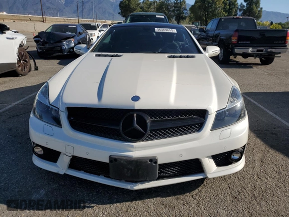 2011 Mercedes-Benz SL with VIN WDBSK7AA2BF161192, listed as a Copart auction lot 56569655 with 47,921 mi miles and Salvage title. Bid and sale history available at DreamBid. Image 5.