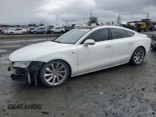 2012 Audi A7 3.0 Prestige with VIN WAUSGAFC4CN001281, listed as a Copart auction lot 45089195 with 115,568 mi miles and Salvage Title. Bid and sale history available at carsss.com. Image 1.