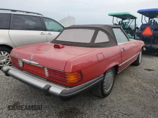 1986 Mercedes-Benz 560 with VIN WDBBA48D1GA038215, listed as a Copart auction lot 74450384 with Not Provided miles and Salvage Title. Bid and sale history available at carsss.com. Image 3.