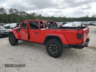 2020 Jeep Gladiator Rubicon z VIN 1C6JJTBG4LL167159, wystawiony jako Copart lot #54992395 z przebiegiem 73 906 mil mil oraz Szkoda całkowita • Salvage title. Historia ofert i sprzedaży dostępna na DreamBid. Obrazek 2.