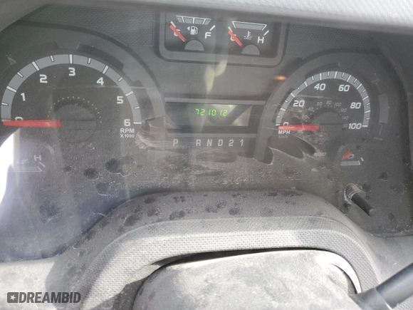 2014 Ford Econoline Wagon XL with VIN 1FBNE3BL1EDB20488, listed as a Copart auction lot 43777575 with 72,101 mi miles and Salvage Title. Bid and sale history available at carsss.com. Image 9.