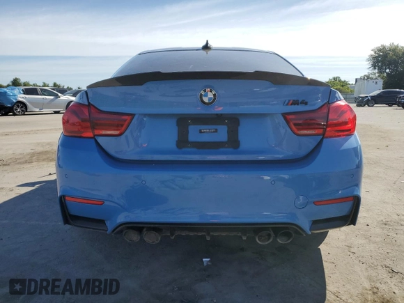 2018 BMW M4 with VIN WBS4Y9C58JAA85456, listed as a Copart auction lot 51104544 with 71,673 mi miles. Bid and sale history available at carsss.com. Image 6.