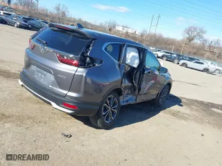 2020 Honda CR-V EX-L with VIN 5J6RW2H80LA016865, listed as a IAAI auction lot 41651030 with 34,666 mi miles. Bid and sale history available at carsss.com. Image 4.