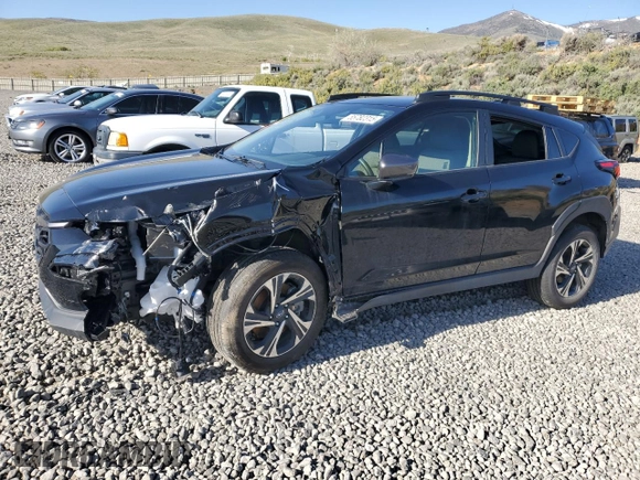 2024 Subaru Crosstrek Premium z VIN JF2GUADC8R8230480, wystawiony jako Copart lot #55782315 z przebiegiem 10 766 mil mil oraz Szkoda całkowita • Salvage title. Historia ofert i sprzedaży dostępna na DreamBid. Obrazek 1.