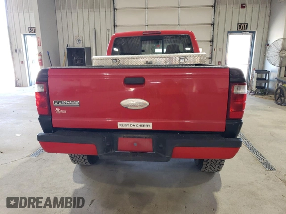 2006 Ford Ranger XL with VIN 1FTYR15E26PA27249, listed as a Copart auction lot 55238785 with 193,865 mi miles and Salvage title. Bid and sale history available at DreamBid. Image 6.