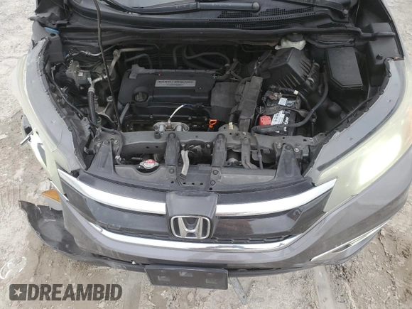 2015 Honda CR-V EX-L with VIN 2HKRM4H78FH666992, listed as a Copart auction lot 42400585 with 155,445 mi miles and Salvage Title. Bid and sale history available at carsss.com. Image 12.