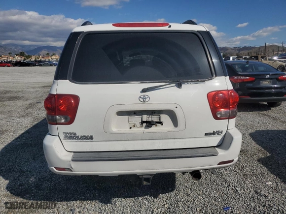 2005 Toyota Sequoia SR5 with VIN 5TDZT34A45S263955, listed as a Copart auction lot 46679045 with 225,191 mi miles and Salvage Title. Bid and sale history available at carsss.com. Image 6.