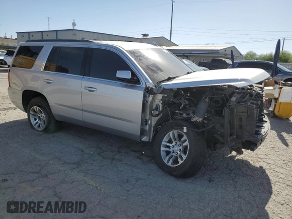 2020 Chevrolet Tahoe LT with VIN 1GNSKBKC2LR161480, listed as a Copart auction lot 42609035 with Not provided miles and Salvage title. Bid and sale history available at DreamBid. Image 4.