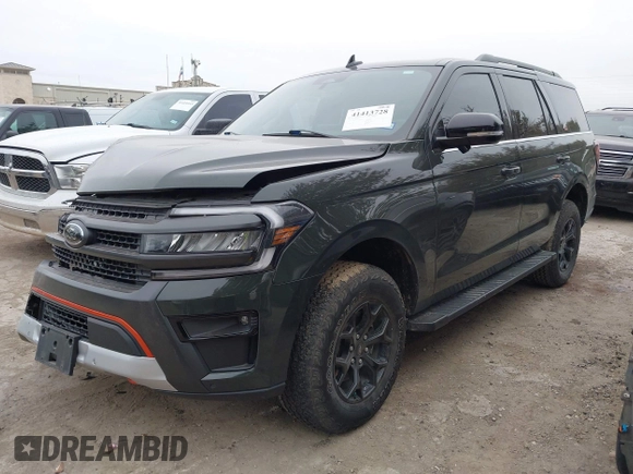 2022 Ford Expedition Timberline with VIN 1FMJU1RT0NEA28639, listed as a IAAI auction lot 41413728 with 42,342 mi miles. Bid and sale history available at carsss.com. Image 18.