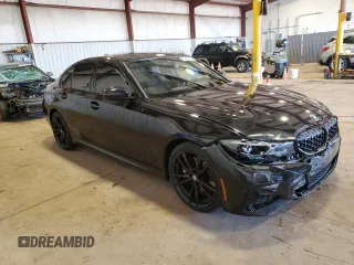 2022 BMW 3 Series M340i xDrive with VIN 3MW5U9J06N8C77498, listed as a Copart auction lot 50289925 with 39,537 mi miles and Salvage Title. Bid and sale history available at carsss.com. Image 4.