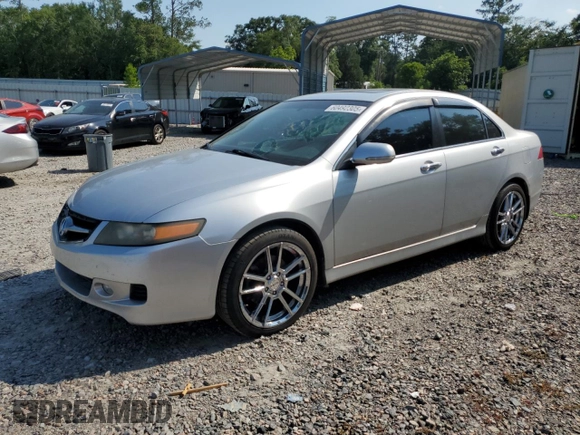 2007 Acura TSX with VIN JH4CL96877C014992, listed as a Copart auction lot 60492305 with 146,972 mi miles and Salvage title. Bid and sale history available at DreamBid. Image 1.