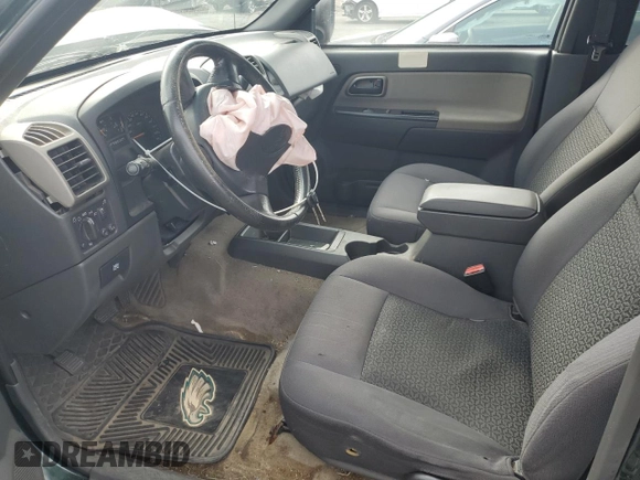 2005 GMC Canyon 1SF SLE Z71 with VIN 1GTDT136X58262521, listed as a Copart auction lot 73214044 with 0 mi miles and Salvage Title. Bid and sale history available at carsss.com. Image 7.