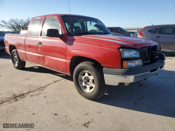 2004 Chevrolet Silverado 1500 Work Truck with VIN 1GCEC19XX4Z171780, listed as a Copart auction lot 86102254 with 169,776 mi miles and Salvage Title. Bid and sale history available at carsss.com. Image 4.