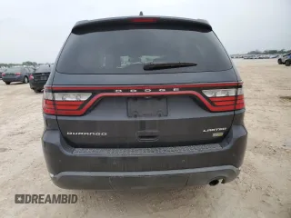 2014 Dodge Durango Limited with VIN 1C4RDHDG1EC551383, listed as a Copart auction lot 51562415 with 166,971 mi miles and Salvage title. Bid and sale history available at DreamBid. Image 6.