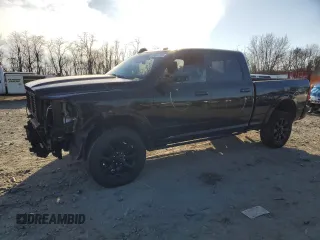 2020 Ram 2500 Laramie with VIN 3C6UR5FL7LG244323, listed as a Copart auction lot 48031755 with 142,155 mi miles and Salvage Title. Bid and sale history available at carsss.com. Image 1.