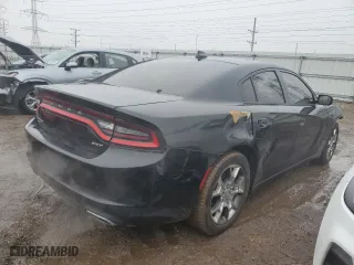 2016 Dodge Charger SXT with VIN 2C3CDXJG4GH144408, listed as a Copart auction lot 43052735 with 212,576 mi miles and Salvage Title. Bid and sale history available at carsss.com. Image 3.