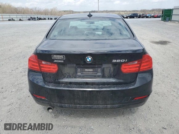 2015 BMW 3 Series 320i xDrive with VIN WBA3C3G50FNS75450, listed as a Copart auction lot 49974425 with 174,358 mi miles and Salvage Title. Bid and sale history available at carsss.com. Image 6.