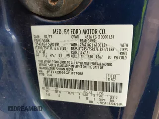 2012 Ford F-250 XL z VIN 1FT7X2B66CEB37698, wystawiony jako IAAI lot #42427035 z przebiegiem 269 696 mil mil oraz . Historia ofert i sprzedaży dostępna na DreamBid. Obrazek 9.