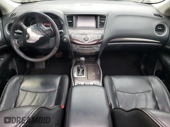 2015 Infiniti QX60 with VIN 5N1AL0MM4FC508712, listed as a Copart auction lot 48713135 with 112,647 mi miles and Salvage Title. Bid and sale history available at DreamBid. Image 8.