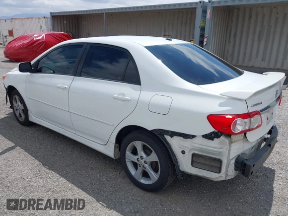 2011 Toyota Corolla L with VIN 2T1BU4EE8BC714122, listed as a IAAI auction lot 42073121 with 221,176 mi miles. Bid and sale history available at carsss.com. Image 3.