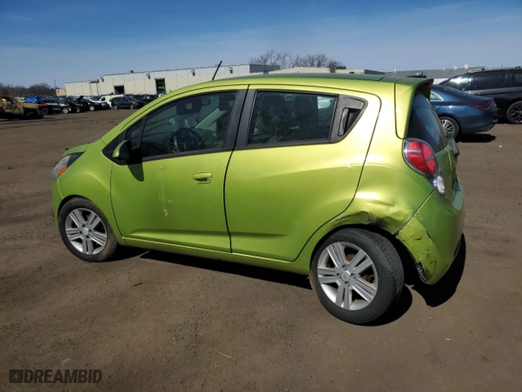 2013 Chevrolet Spark LT with VIN KL8CD6S9XDC554904, listed as a Copart auction lot 48859515 with 137,218 mi miles and Salvage Title. Bid and sale history available at carsss.com. Image 2.