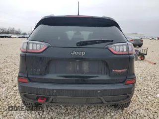 2021 Jeep Cherokee Trailhawk with VIN 1C4PJMBX5MD123854, listed as a Copart auction lot 45891165 with 98,964 mi miles and Salvage title. Bid and sale history available at DreamBid. Image 6.