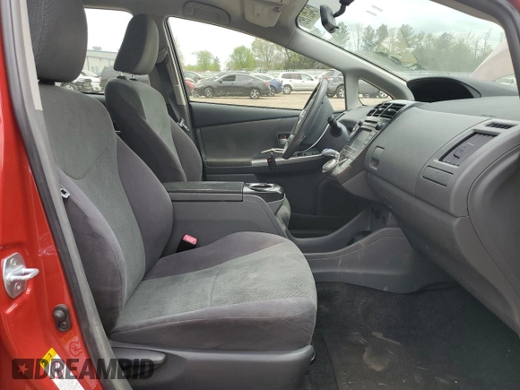 2012 Toyota Prius Two with VIN JTDZN3EU2C3114798, listed as a Copart auction lot 54357395 with 85,152 mi miles and Salvage Title. Bid and sale history available at DreamBid. Image 7.