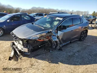2023 Toyota bZ4X XLE with VIN JTMABACA6PA033257, listed as a Copart auction lot 41314094 with 1,321 mi miles and Salvage Title. Bid and sale history available at carsss.com. Image 1.