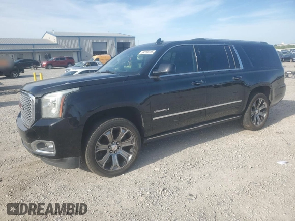 2015 GMC Yukon XL Denali with VIN 1GKS2JKJXFR527843, listed as a Copart auction lot 54159785 with 128,603 mi miles and Clean Title. Bid and sale history available at carsss.com. Image 2.