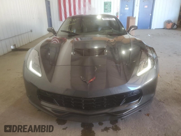 2018 Chevrolet Corvette Grand Sport 2LT with VIN 1G1YX2D7XJ5103876, listed as a Copart auction lot 88279695 with 0 mi miles and Non Repairable. Bid and sale history available at carsss.com. Image 5.