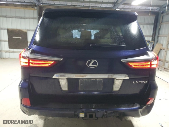 2016 Lexus LX 570 with VIN JTJHY7AX8G4209521, listed as a Copart auction lot 71935844 with 81,656 mi miles and Salvage Title. Bid and sale history available at carsss.com. Image 6.